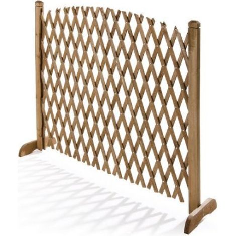 Flexy Holzgrill ausziehbar 150x103 cm autoportant