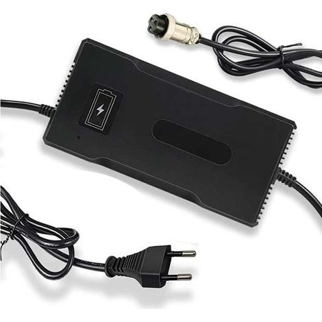 58,8V 4A 14S Akkuladegerät, 48V Lithium-Akkuladegerät für Elektrofahrrad und Elektroroller mit GX16 (1/4)