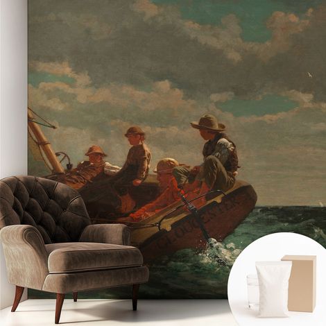 Carta Da Parati Con Design Moderno - Per Rinnovamento Rapido - Non-Woven - Per Interni Moderni Spedizione in mare 250x250 cm (1/5)
