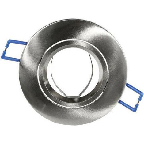 Faretto Da Incasso Tondo Support Faretti Controsoffititi P12 Argent