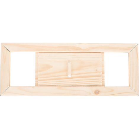 Ventilation en bois pour sauna, ventilation de sauna, fenêtre de ventilation pour sauna, fournitures pour sauna (1/5)
