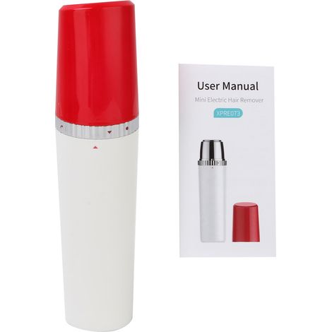 Epilateur Electrique Portable - Tete Detachable - Piles AA - Pour Bras Aisselles Jambes - 1 Piece (1/5)