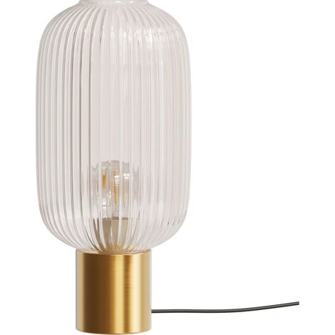 Lámpara de cristal estriado - Lou