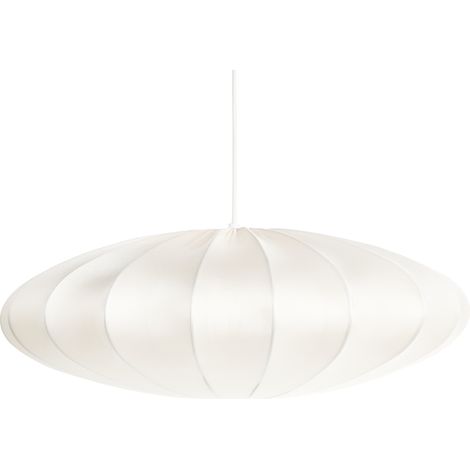 Lámpara colgante de diseño moderno lámpara de techo pantalla de nylon sintético blanco crema Guacara (1/5)