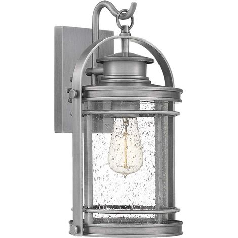 Elstead Quoizel Booker Outdoor Wandlaterne Industrial Aluminium, IP44 (1/5)