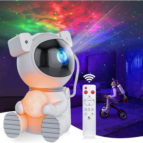 Astronauten Sternenhimmel Projektor, LED Sternenhimmel Nachtlicht mit Fernbedienung 360° Drehung 16 Modi Galaxy Projektor für Kinder Erwachsene Schlafzimmer Dekoration Raum Party Atmosphäre (1/5)