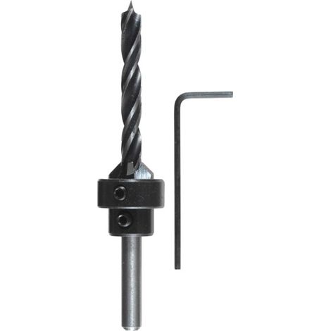 Broca madera kwb 513104 tope profundidad 4 mm 3 piezas