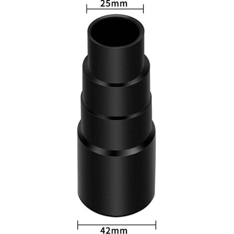 Adaptateur pour aspirateur, compatible avec les meuleuses, les scies sauteuses, les scies circulaires et les ponceuses sur rail, quatre connecteurs, 42 mm, lot de 2. (1/3)
