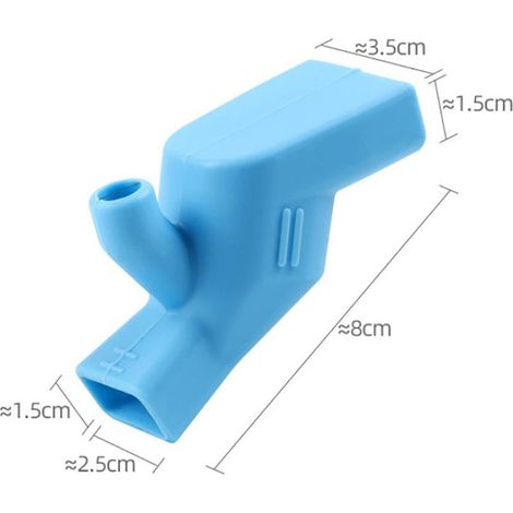 2 Pcs Rehausse Robinet Cuisine Extension Mitigeur Adaptateur Allonge Lavabo pour Enfants Bébés (1/2)