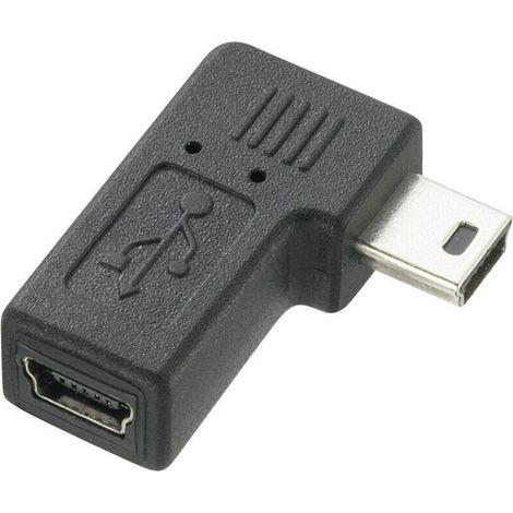 Trywise USB 2.0 Adaptateur [1x USB 2.0 mâle Mini-B - 1x USB 2.0 femelle Mini-B] A840892 (1/2)