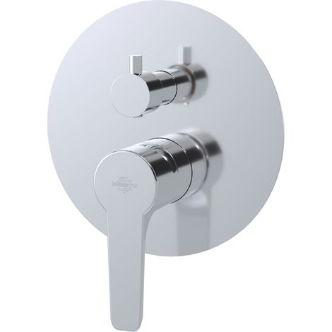 Presto Grifo ducha empotrable 3 vías Ingo Plus cromo (1/2)