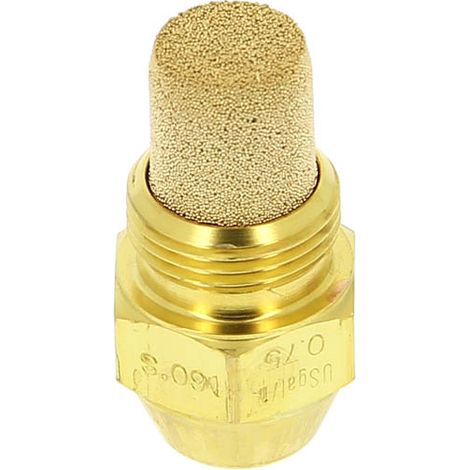 Danfoss – Gicleur chauffage central conique 0,75 US gal/h – Angle de pulvérisation 60° – Répartition S pour fuel lourd et léger