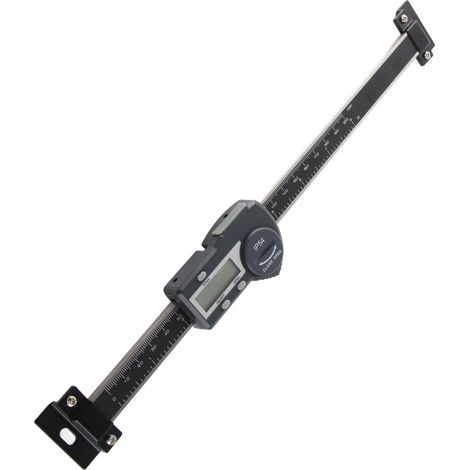 Horizontaler digitaler Messschieber (IP54), LCD-Lineal mit Nullpunkt- und Messwerthaltefunktion, Längenmesswerkzeug 0–200 mm / 0–7,9 Zoll (1/5)