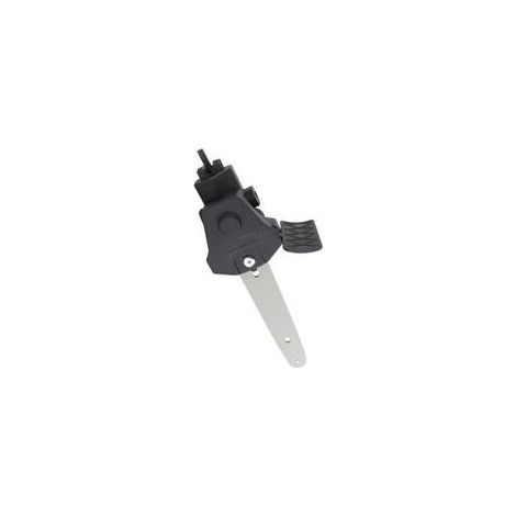 Outil de modification pour tronçonneuse électrique : perceuse vers adaptateur avec clé et chaîne pour la coupe du bois (15 cm) (1/5)