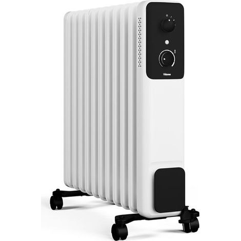 Radiatore riscaldante a olio 2500 w termostato regolabile (1/2)