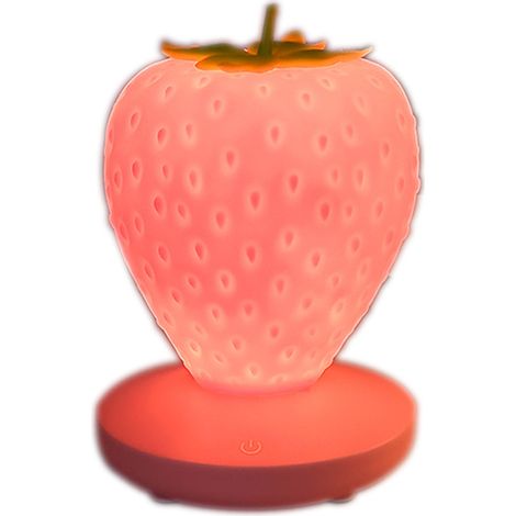 1 Veilleuse LED Silicone, 3 modes luminosité tactile, lampe chevet enfant, décoration chambre bébé (1/5)