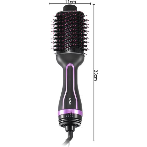 Peigne air chaud 3-en-1, lisseur et fer à friser automatique1200wa119 (1/5)