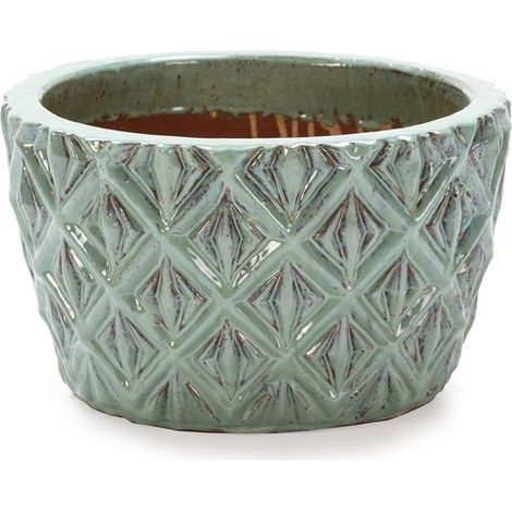 Macetero 45X45X26 Gres Celadon