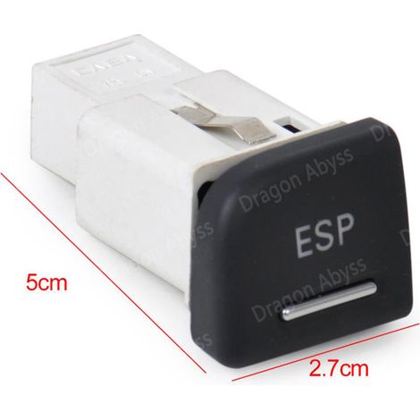 Compatible with Audi A4, B6, B7 models from 2003-2008: ESP switch and parking assist 8ED927134 (1/2)