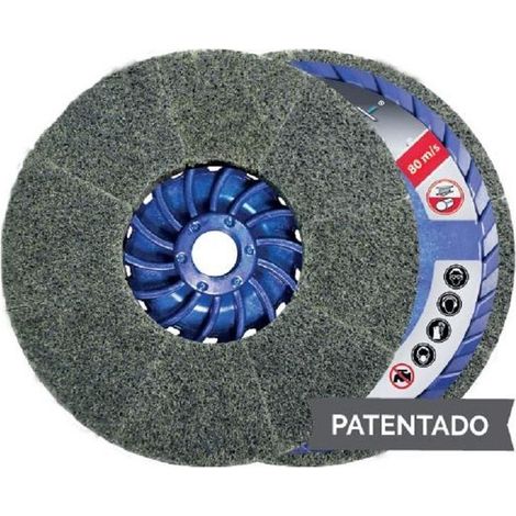 disco abrasivo ds. carburo de silicio. 8 segmentos. m14. diámetro 115mm (1/2)