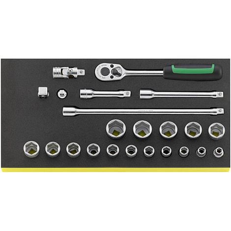 Stahlwille TCS 456/16/7 3/8" Werkzeugsortiment CONTROL EINLAGEN-SYSTEM