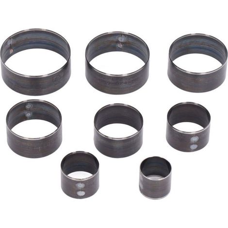 Matrices de poinçonnage de coupe ronde en acier allié, outils de prévention de la déformation du cuir 25-60mm 8 pièces (1/4)