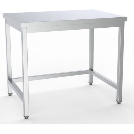 Plan de travail ouvert 800x700 mm - Combisteel (1/2)