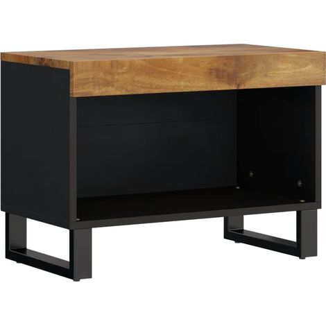 Mobile Porta TV 60x33x43,5 cm in Legno Massello di Mango vidaXL (1/5)