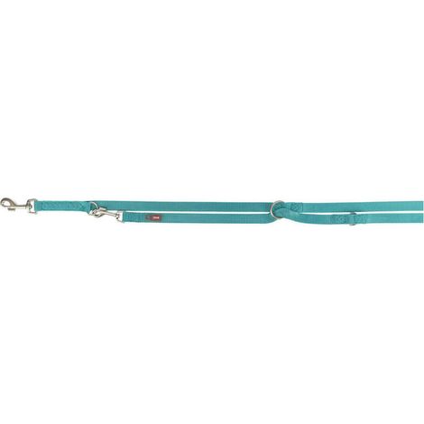 Guinzaglio regolabile per cane Trixie Premium Azzurro Chiaro (1/4)