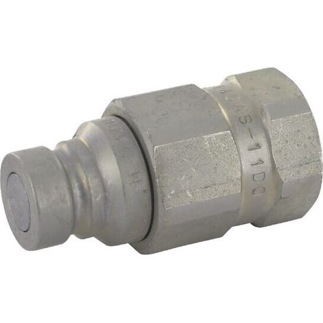 Ench. acopl. r谩pido 1/4-1/4 B FASTER FFH0414GASM