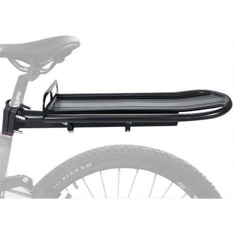 Universel Porte Vélo Arrière en Alliage D'aluminium, Réglable Transporteur Porte-Bagages, Porte-Vélos Arrière de Vélo avec Serrage Rapide pour Vélo de Route VTT, Capacité de Charge 10 kg (1/5)