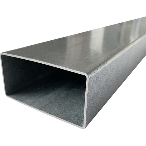 Poteau Acier Galvanisé Anti-Corrosion. Piquet Galva Acier. Poteau de Signalisation. Plusieurs tailles disponibles - 4 m
