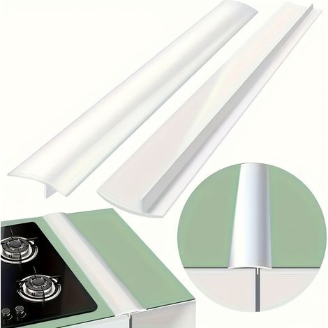 Set mit 2 Silikon-Ofentürdichtungen, 53 cm, leicht zu reinigen, geeignet für Metalloberflächen, vielseitig einsetzbar (1/5)