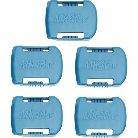 Support de Batterie 5 Pièces, Rack de Stockage Portable pour Batteries d'Outils 40V Lithium avec Trous de Vis Fraisées (1/5)