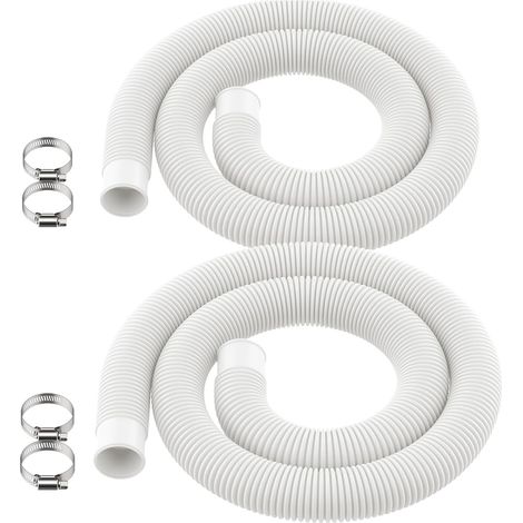 Manguera de transferencia de repuesto para divisor de piscina elevada de 1,25" x 59" para bombas Intex (1/5)