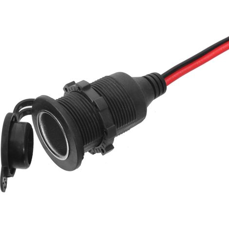 Zigarettenanzünder Steckdose 12 V KFZ Kupplung mit 100 cm Kabel Verlängerung (1/2)