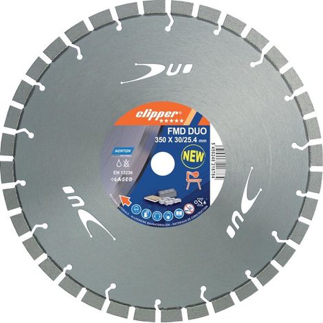 Lame de scie diamantÚe Dynamic Fmd Duo 350X25 (1/2)