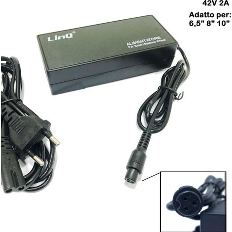 Chargeur De Batterie De Remplacement Pour Balance Hoverboard 42v 2a Alimentation Batterie (1/4)