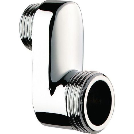 Raccord sanitaire excentré chromé M 1/2'' M 3/4'' L 30mm (la paire) - DELABIE - 853327.2P (1/2)