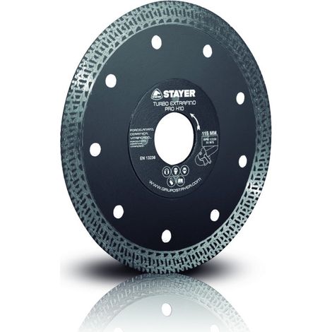 DISCO DIAMANTE PORCELANATO H10