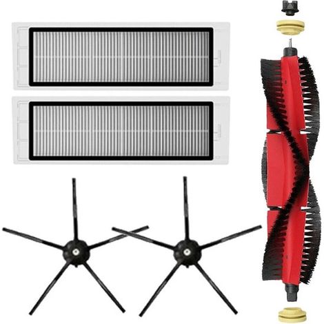 Geeignet für Wischmopp-Filter und Seitenbürstenteil. Passend für Roborock S6, S5 MAX, S60, S65, S50, S55 und T6. (1/5)