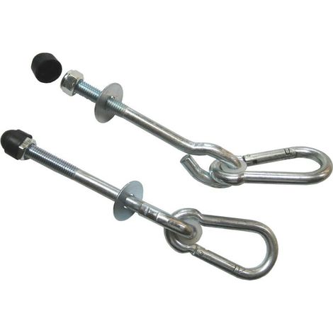 Set mit 2 Karabinern aus Edelstahl