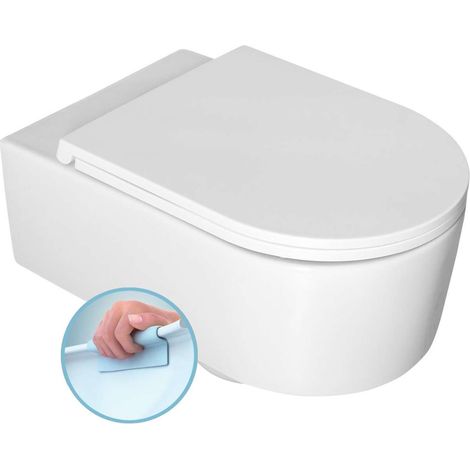 Sapho Isvea - Sistema Wand-WC, Rimless, weiß 10SL02001 (1/5)