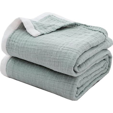 Coperte, Coperte comode, Coperte morbide, Coperte di cotone morbide e comode, Lenzuola di cotone, Felpe, Coperte per soggiorno, 150x200 cm (1/5)