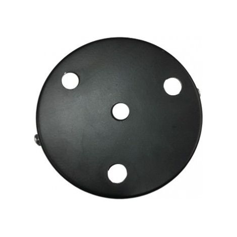 Rosace Metal Noir 4 sorties 100mm