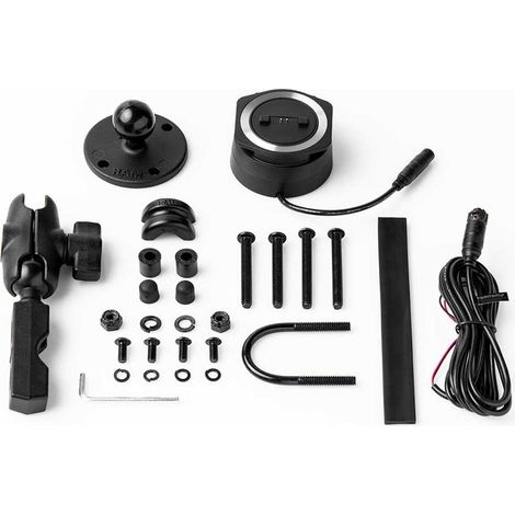 Kit de montaje para motoTomTom Rider, que incluye compatibilidad con RAM, para todos los navegadores GPS de moto TomTom Rider (consulte la lista de compatibilidad a continuación) (1/2)