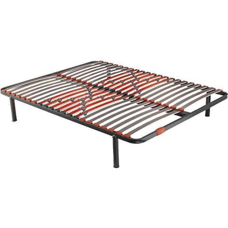 pikolin bodyguard sommier 20 lattes bois 150x190 cm