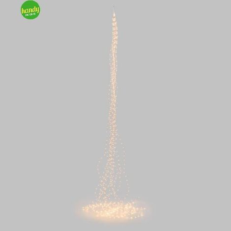 Cascata H300cm 900 MicroLED 15 stringhe Luce Fissa (1/5)