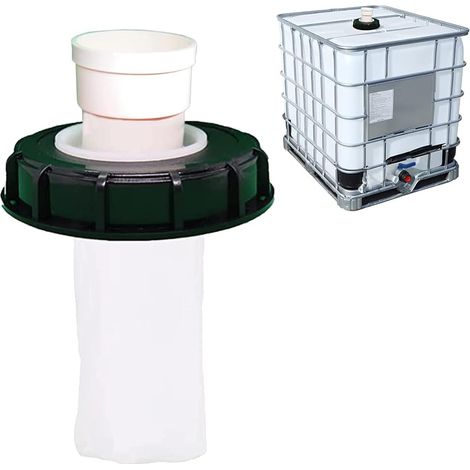 Filtre À Couvercle IBC, Accessoires De Réservoir IBC Couvercle De Nylon 165mm, avec Filtre en Nylon Lavable, pour Réservoir À Eau De Pluie