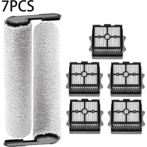 (7 pièces) Convient pour l'aspirateur Tineco Floor One Switch S6/Stretch S6/S7 Stretch Ultra (brosse rotative, filtre HEPA, accessoires) (1/4)